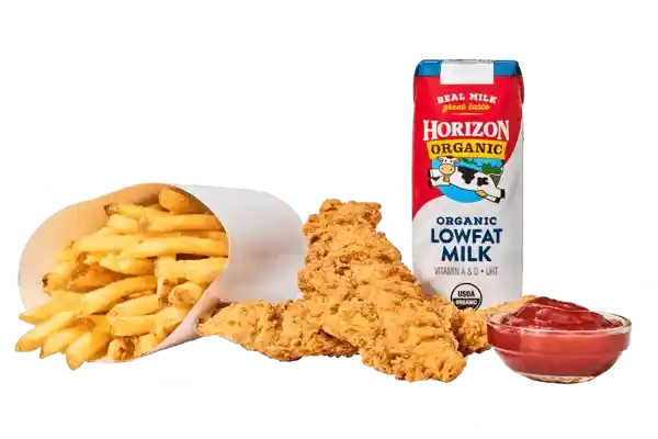 Kids Crispy Chicken Strips Meal